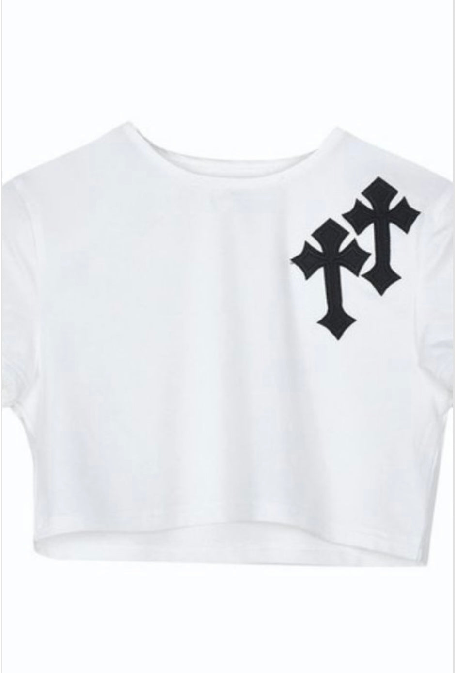 Crossed tee