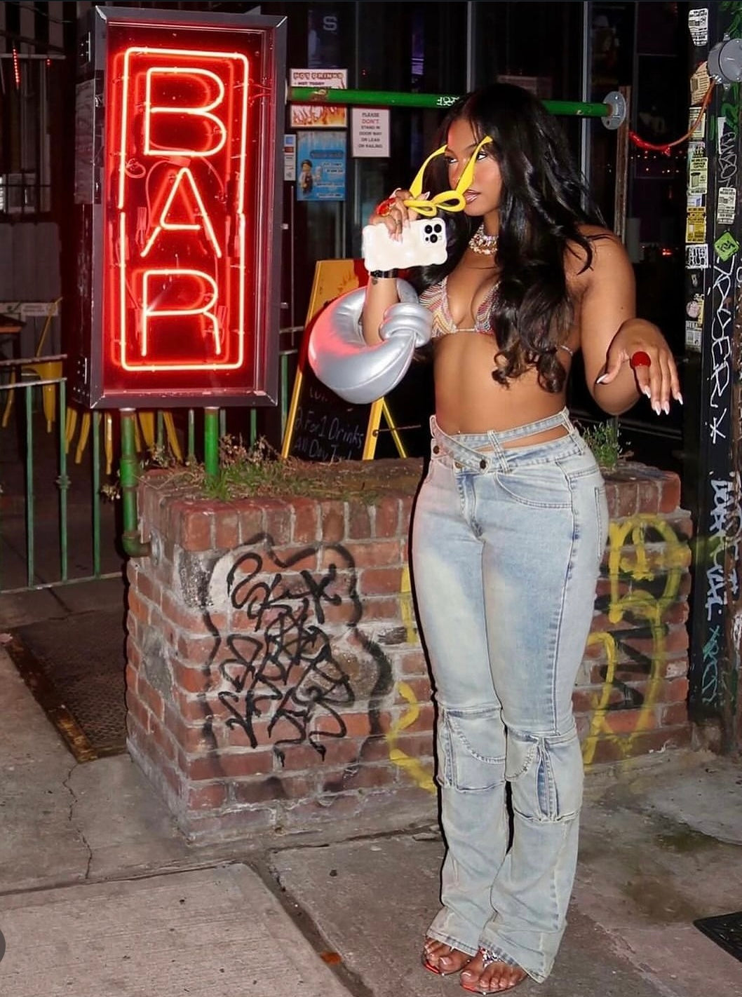 Double Strappdd Denim