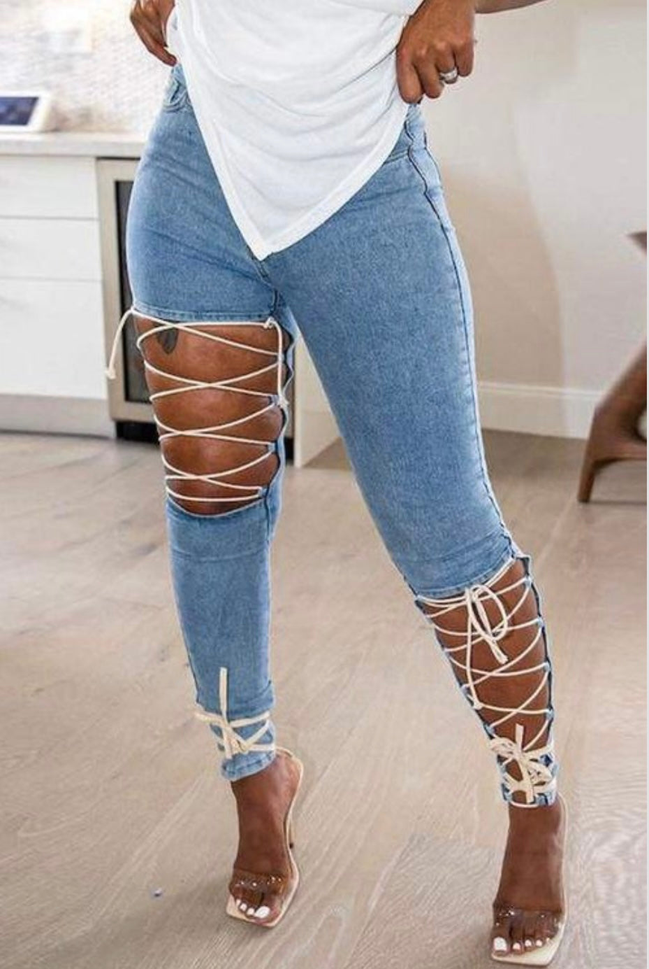 Tied up Denim