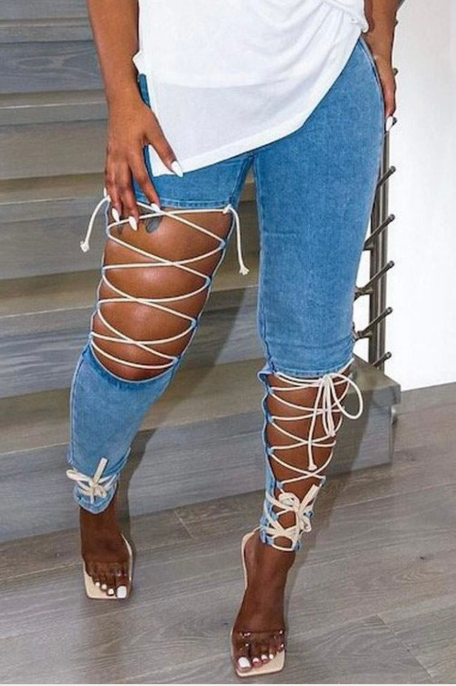 Tied up Denim