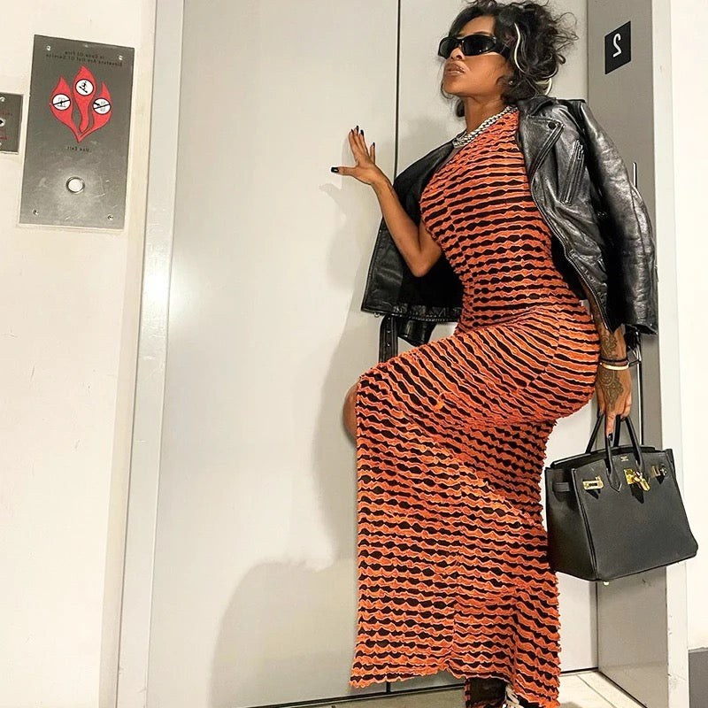 Rufff Feathers Dress